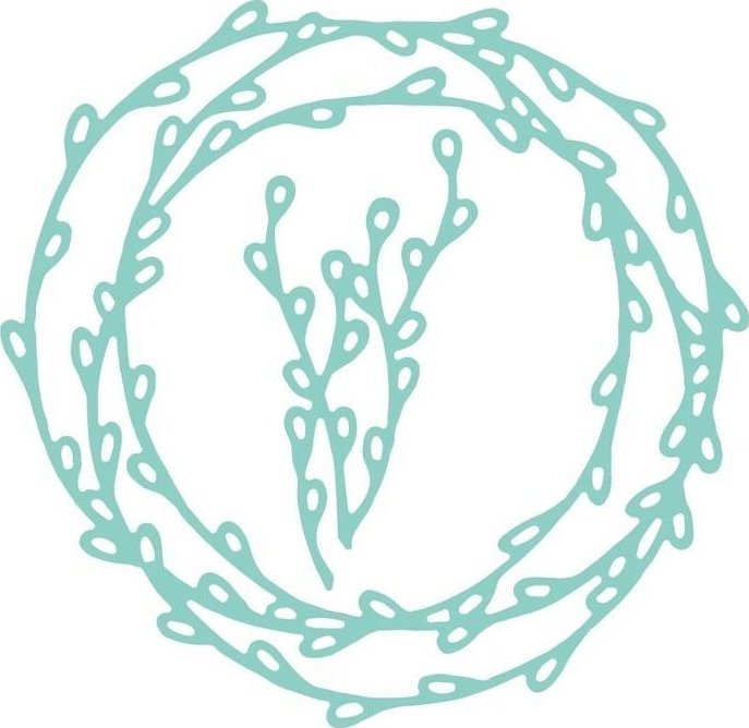 Zestaw wykrojników - Wianek&bazie 9,2cm x 9,0cm