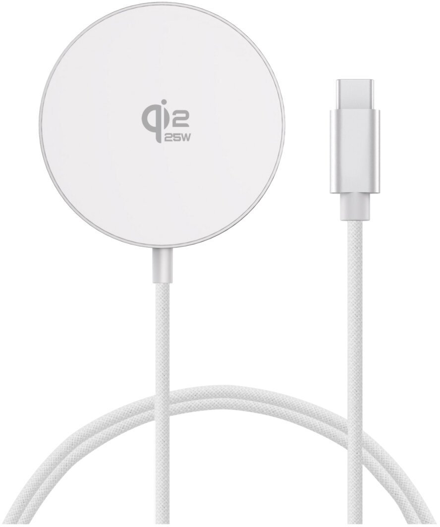 Ładowarka 4smarts Bezprzewodowa ładowarka kompatybilny z MagSafe 25W, 1,5m biały