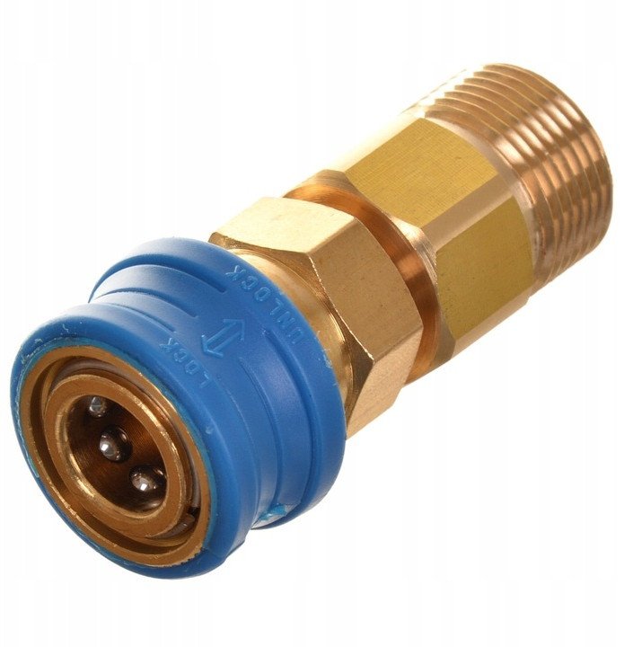 Szybkozłącze gniazdo 1/4 gwint M22 złączka adapter do myjki pistoletu lancy