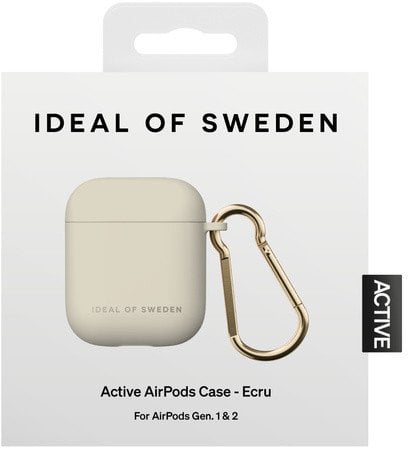 Słuchawki - Ideal of Sweden Etui na słuchawki Active AirPods Ecru