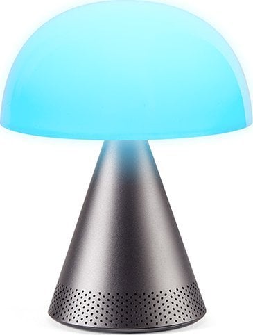 Lampa stołowa Lexon Lexon Mina Audio L Lampa LED z głośnikiem bluetooth szary/gunmetal LH76MX [H]