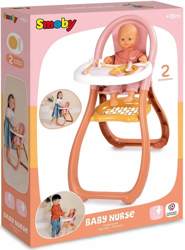 SMOBY Baby Nurse krzesełko do karmienia 220388