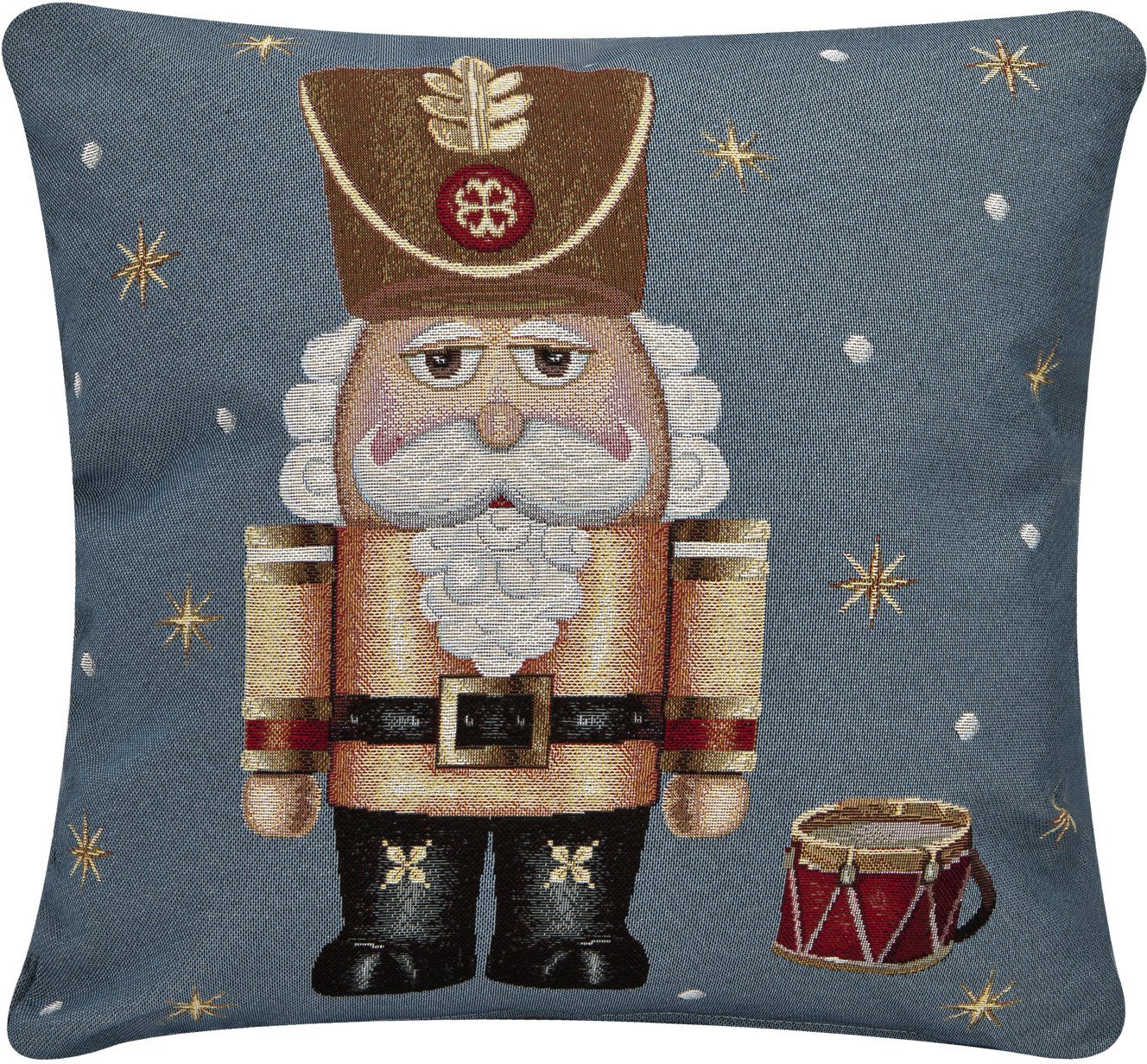 Poszewka dekoracyjna 45x45 cm Dziadek do orzechów 6082