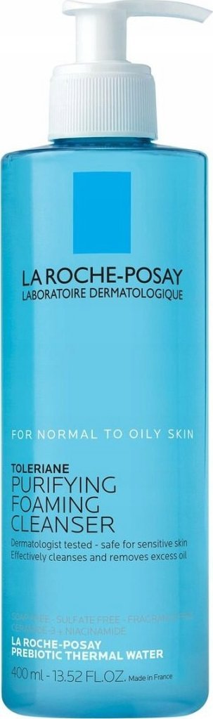 La Roche-Posay Toleriane Purifying Foaming Cleanser Żel oczyszczający do twarzy 400ml