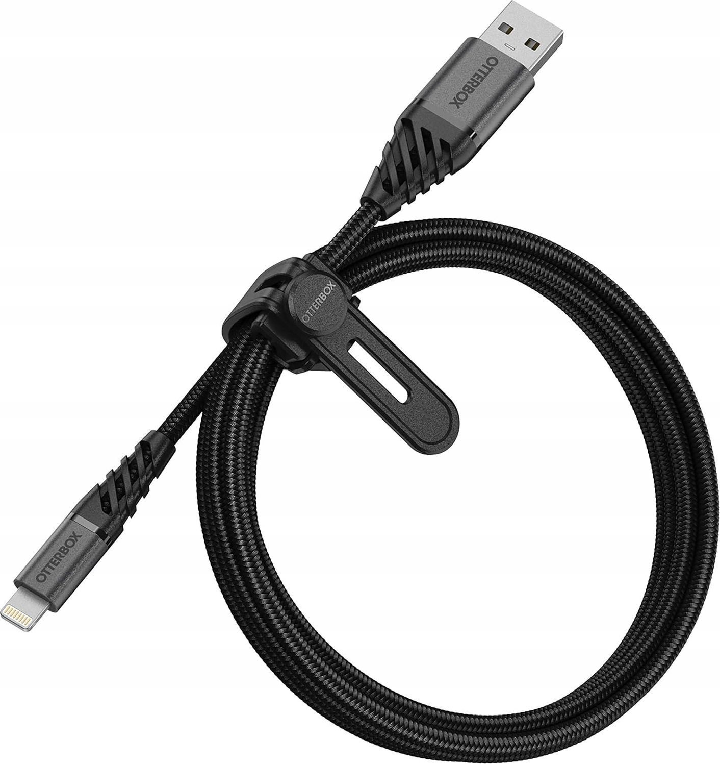 Kabel USB OtterBox USB-A - Lightning 1 m Czarny (78-52643)