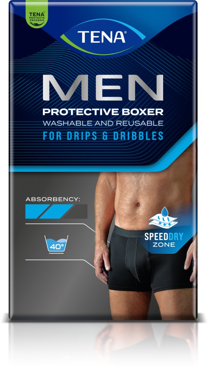Wielorazowe majtki chłonne TENA MEN Protective Boxer M