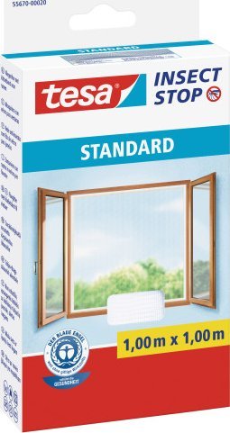 Tesa tesa Fliegengitter Standard Klettband 1x1m weiß
