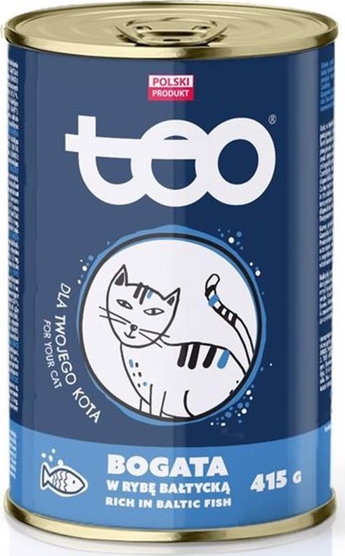Teo Karma mokra dla kota TEO bogata w rybę bałtycką 415 g