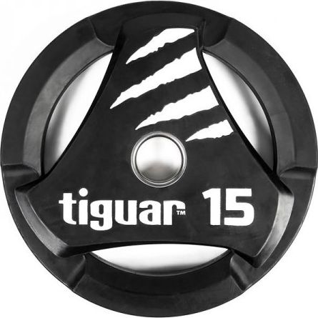 Tiguar Talerz olimpijski tiguar PU 15 kg TI-WTPU01500, Rozmiar: N/A