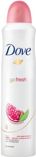 Dove Go Fresh Revive Granat i werbena cytrynowa Dezodorant 250ml