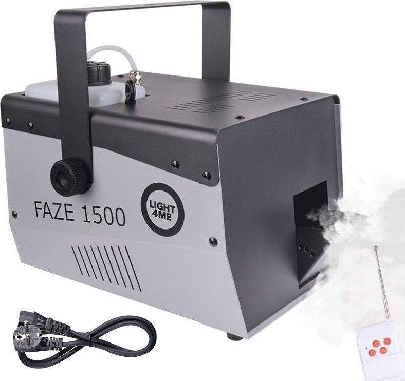 LIGHT4ME LIGHT4ME FAZE 1500 wytwornica dymu mgły hazer pilot timer