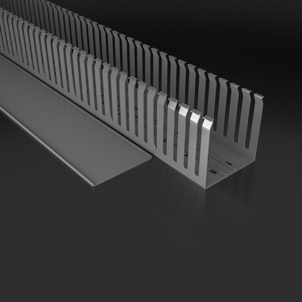 EM Group Korytko grzebieniowe 100x100 Kanał kablowy z pokrywą 1m 4/6/ 0722