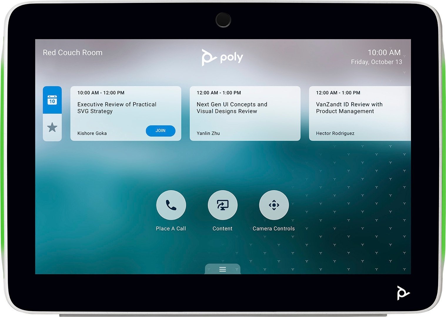 Poly POLY TC10 White Touch Controller