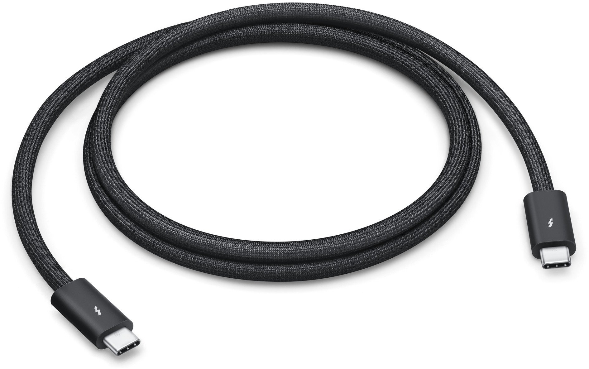 Kabel USB Apple USB-C - USB-C 1 m Czarny (MDW94ZM/A)