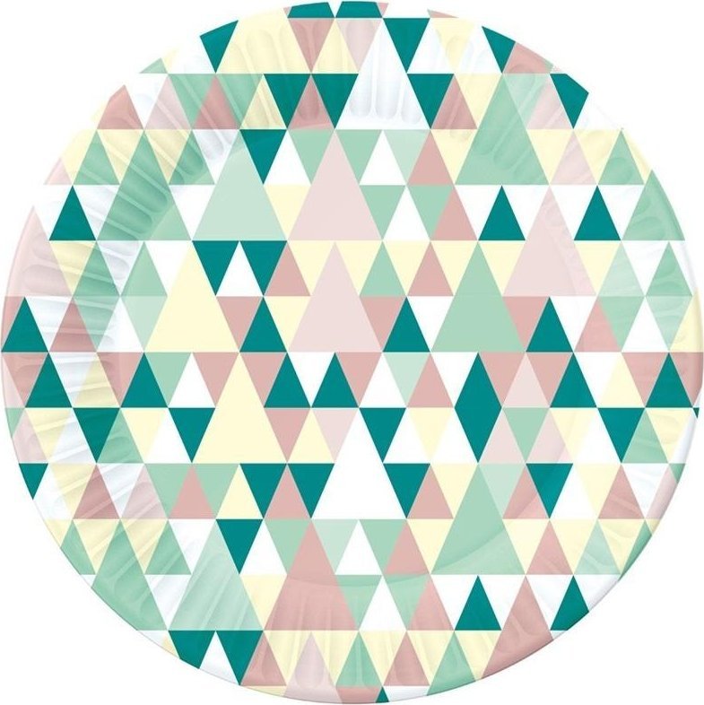 Talerzyki papierowe Joy 18cm 6szt