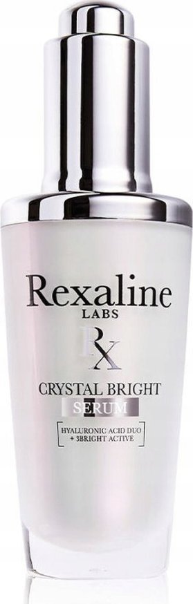 Rexaline Rexaline, Crystal Bright, Hyaluronic Acid + 3 Bright Active, Illuminating, Serum, For Face, 30 ml For Women