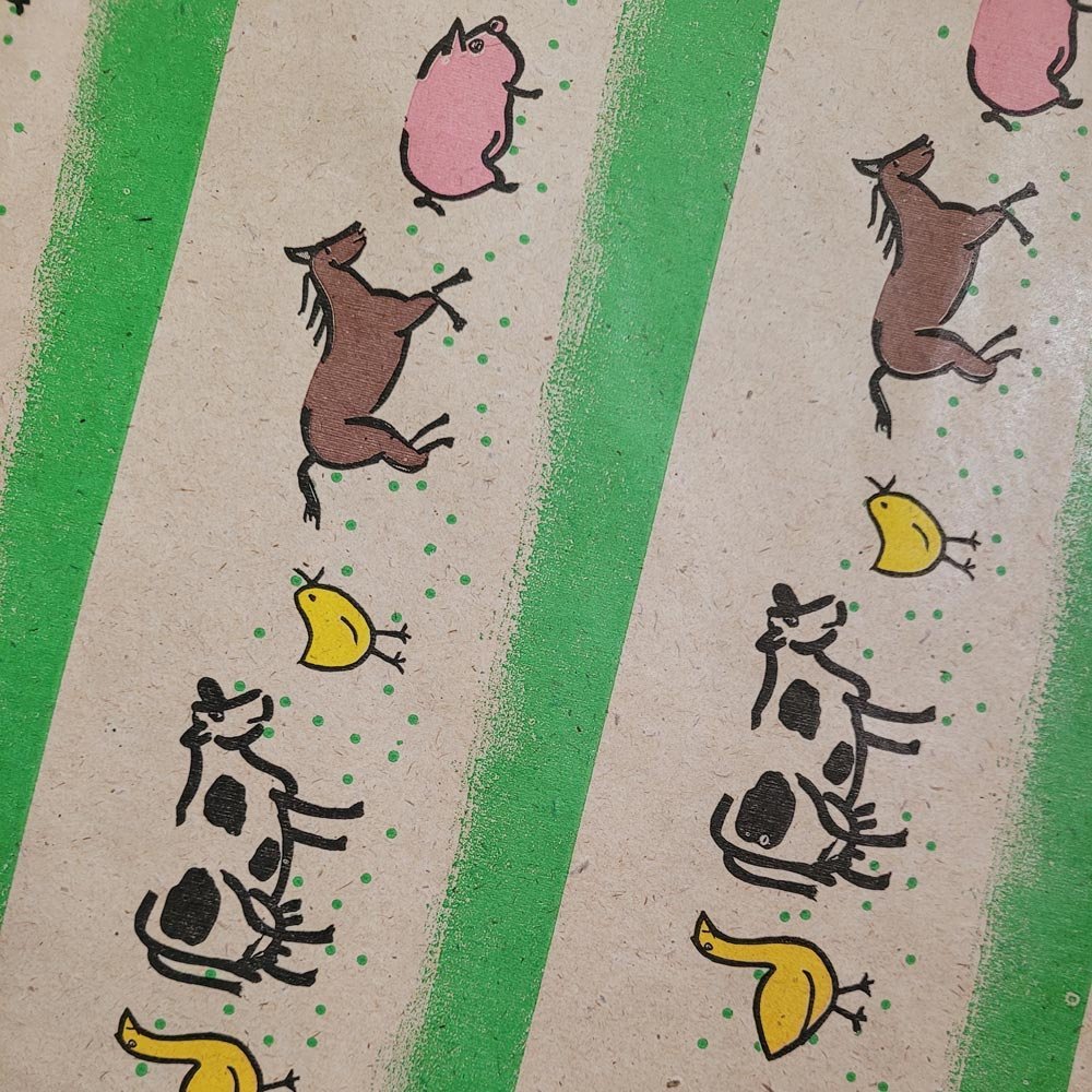 Fastima Papier zwierzęta do pakowania 57cmx2m 2m675