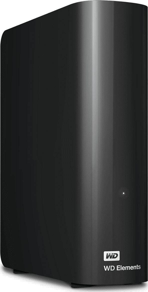 Dysk zewnętrzny HDD WD Elements Desktop 14TB Czarny (WDBWLG0140HBK-EESN)