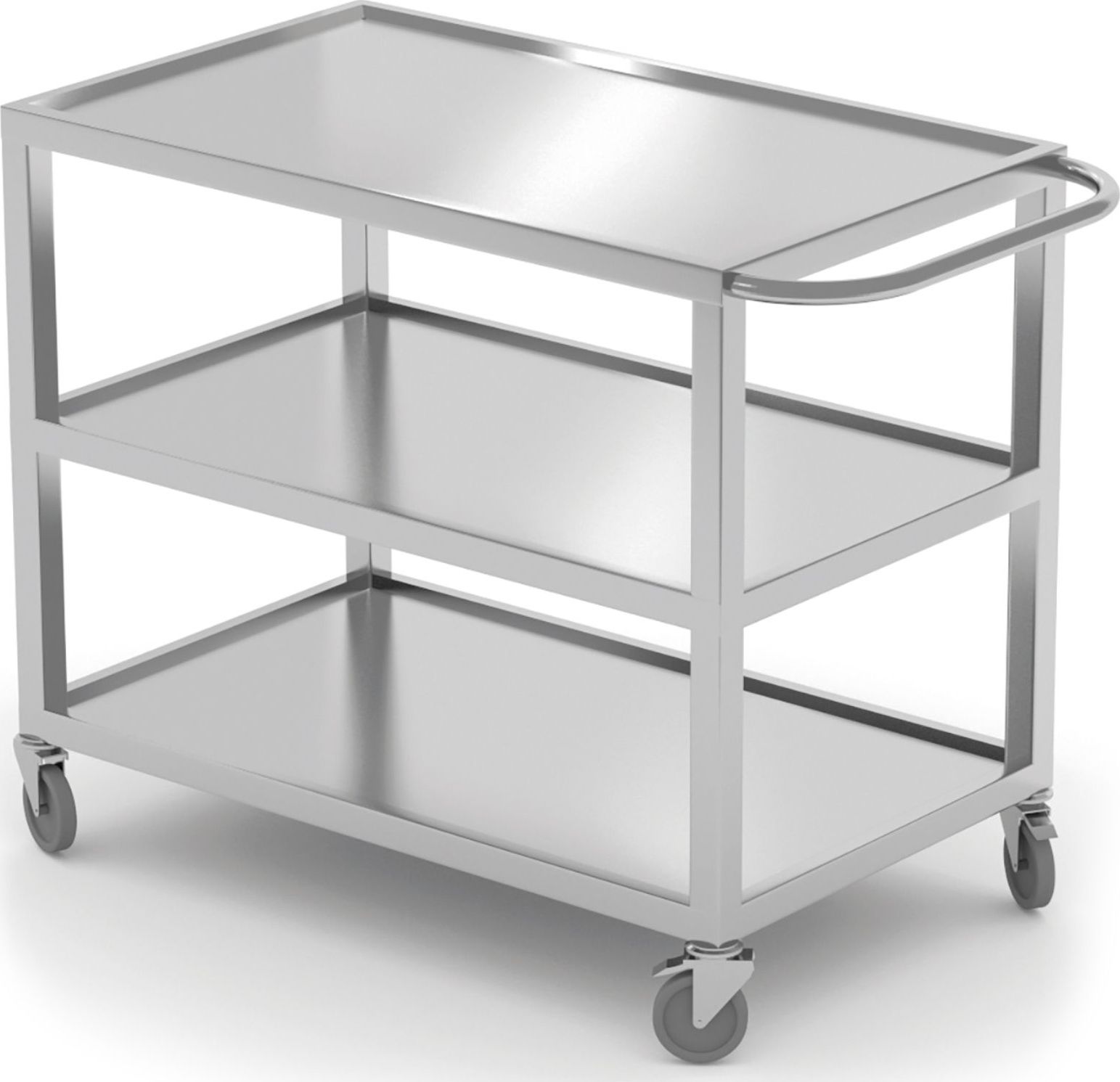 Hendi Wózek cateringowy kelnerski spawany mobilny 3-półkowy do 240 kg - Hendi 810224 Wózek cateringowy kelnerski spawany mobilny 3-półkowy do 240 kg -
