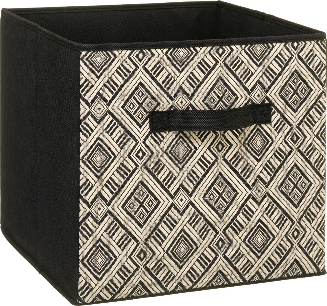 5five PUDEŁKO do regału tekstylne ETHNIQUE 31x31x31 cm