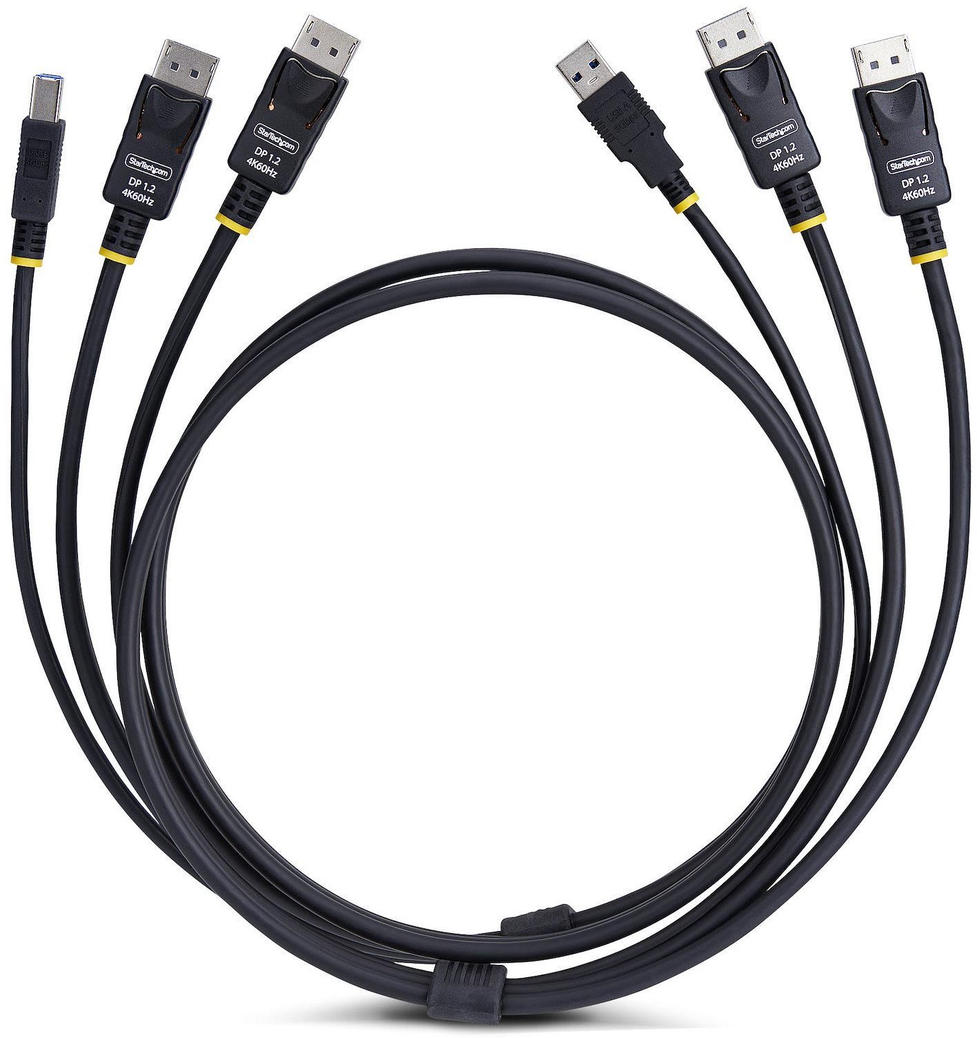 DDU1226-KVM-CABLE/1.8M DUAL-DP/USB KVM CABLE