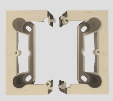 Kontakt-Simon Puszka natynkowa głęboka 40mm pojedyncza składana inox - PSC/12