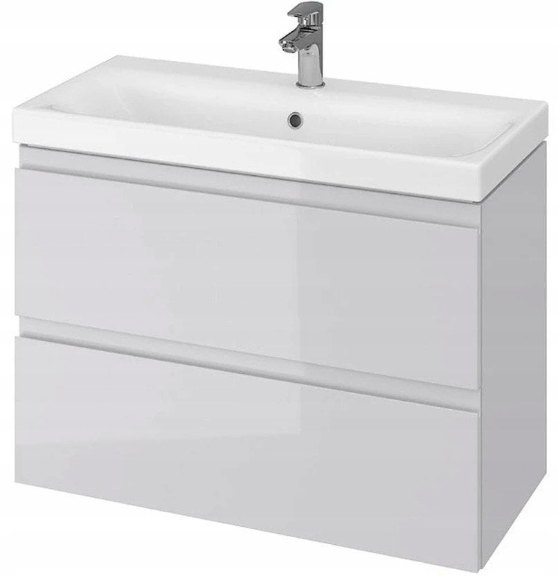 E-PACK SZAF.PODUM. MODUO SLIM 80 SZARA DSM FSC MIX70% SGSCH-COC-007574