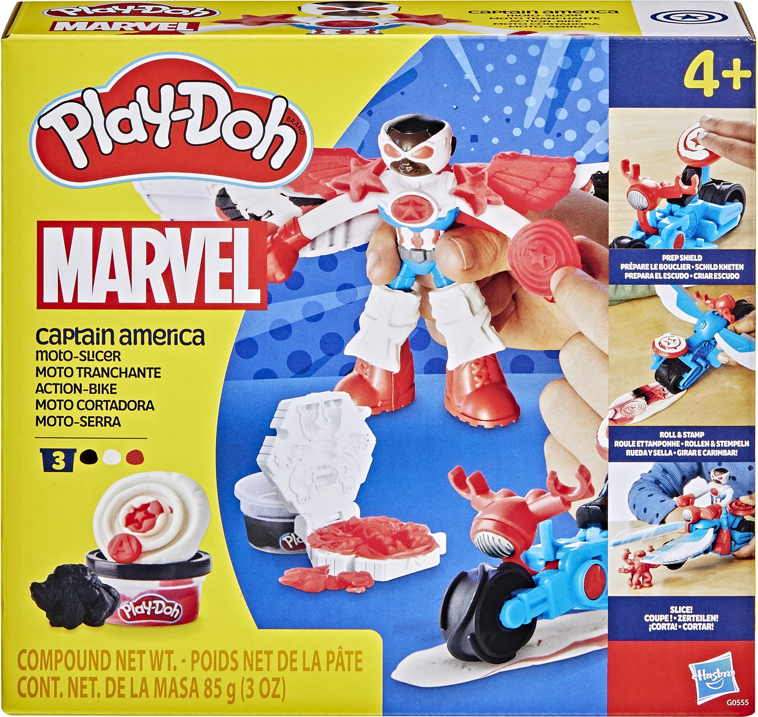 Play-Doh Captain America Moto-Slicer