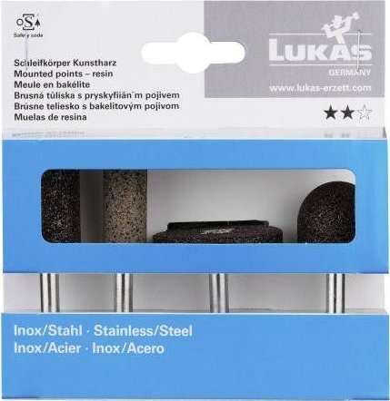 LUKAS LUKAS ŚCIERNICA TRZPIENIOWA ZESTAW 4szt. NK BA MIĘKKI DO NIERDZEWKI