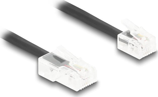 DeLOCK 88479 kabel telefoniczny 2 m Czarny