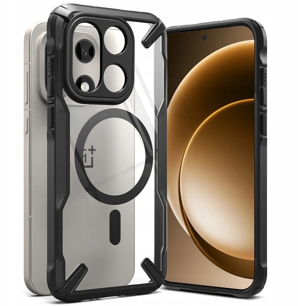 Ringke FUSION X MAGNETIC MAGSAFE ONEPLUS 15 BLACK