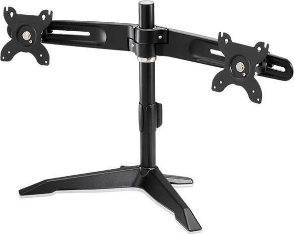 Icy Box Stojak biurkowy na 2 monitor do 24" (IB-MS638B-T)