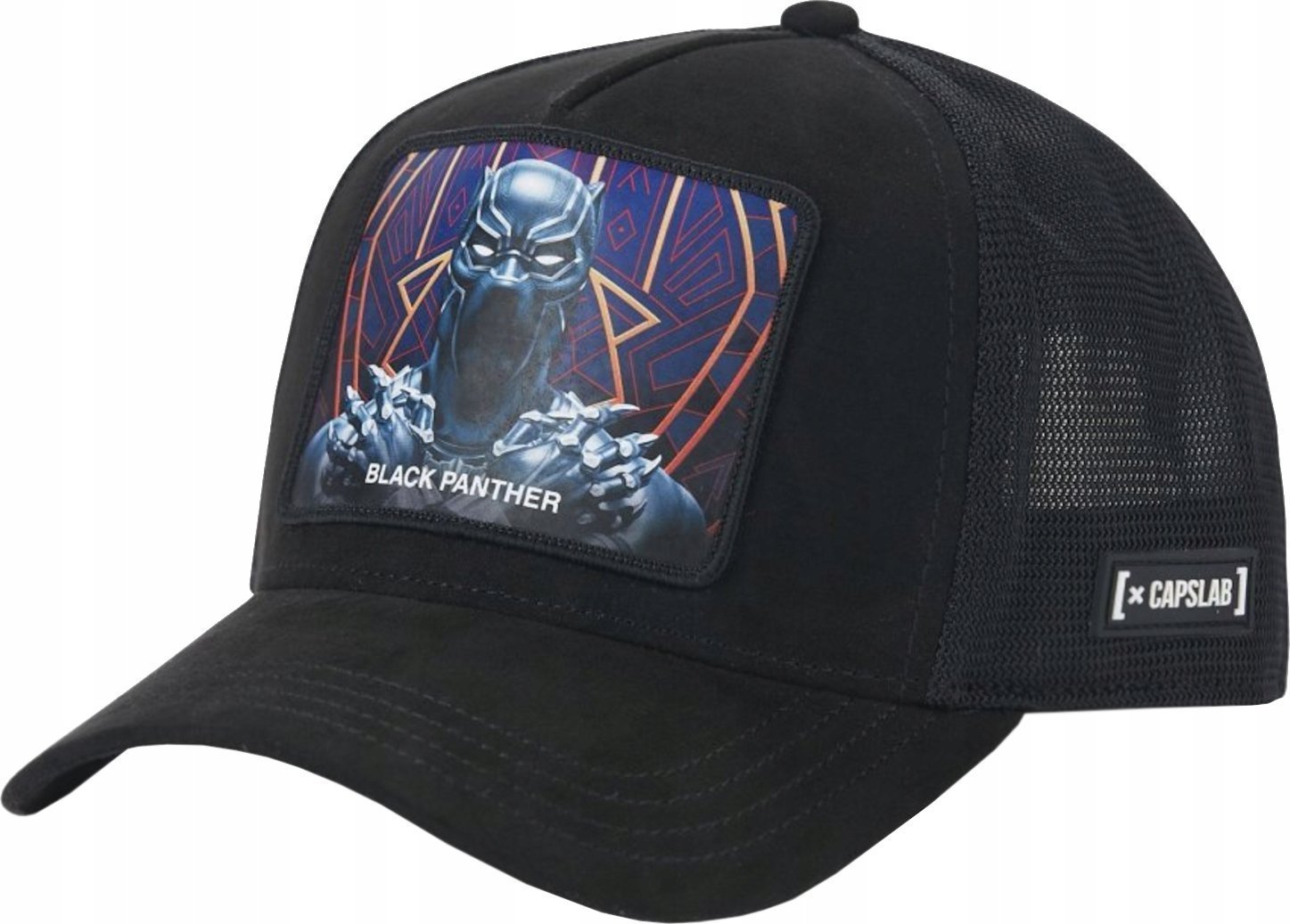 Capslab Capslab Marvel Black Panther Cap CL-MAR7-1-PCT-BPA Czarne One size