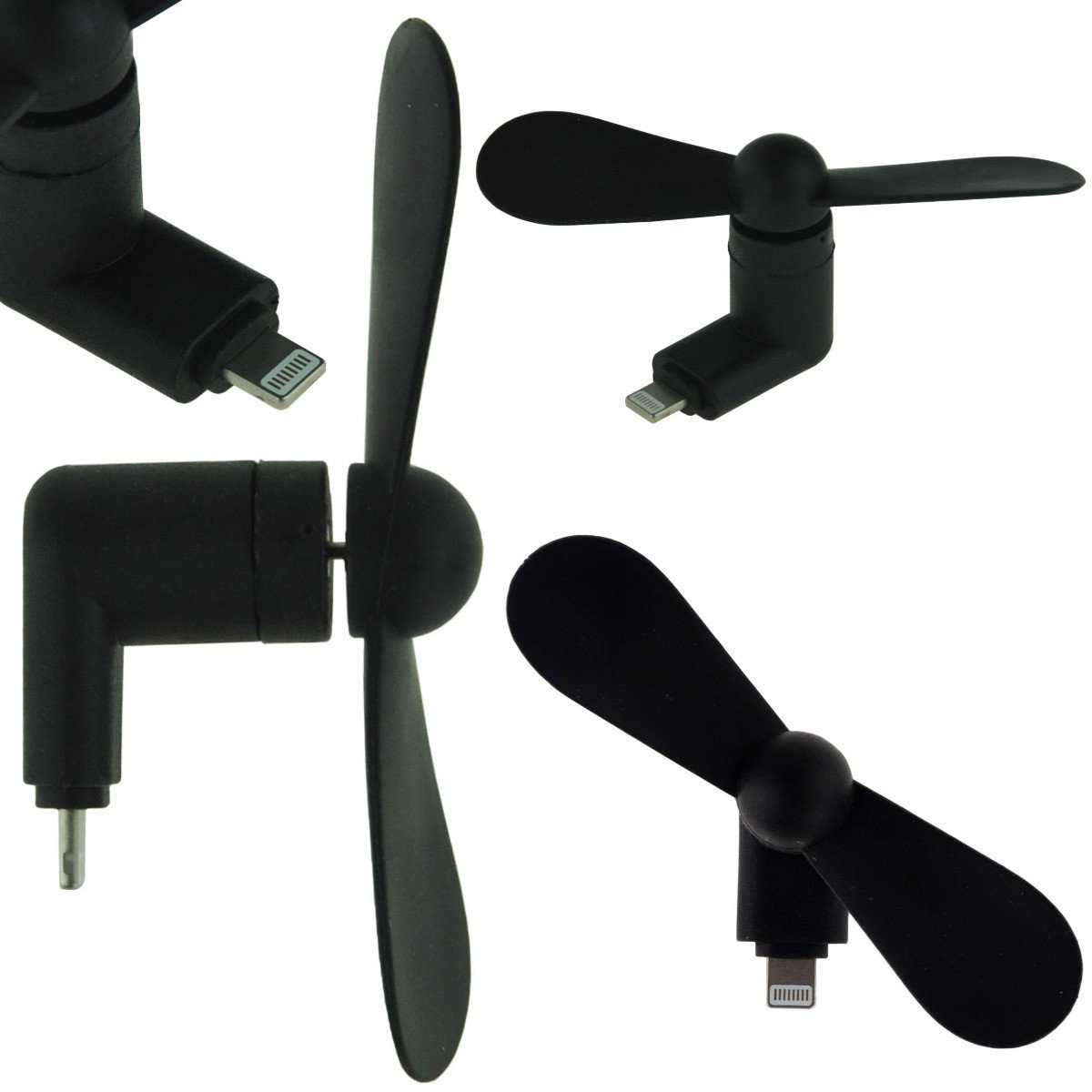 NN16 WIATRAK USB micro WENTYLATOR WIATRACZEK CHŁODZENIE