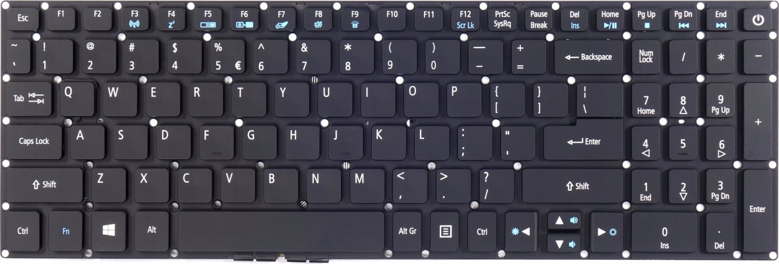 Klawiatura do laptopa Acer Aspire 5 A515-51 A515-51G