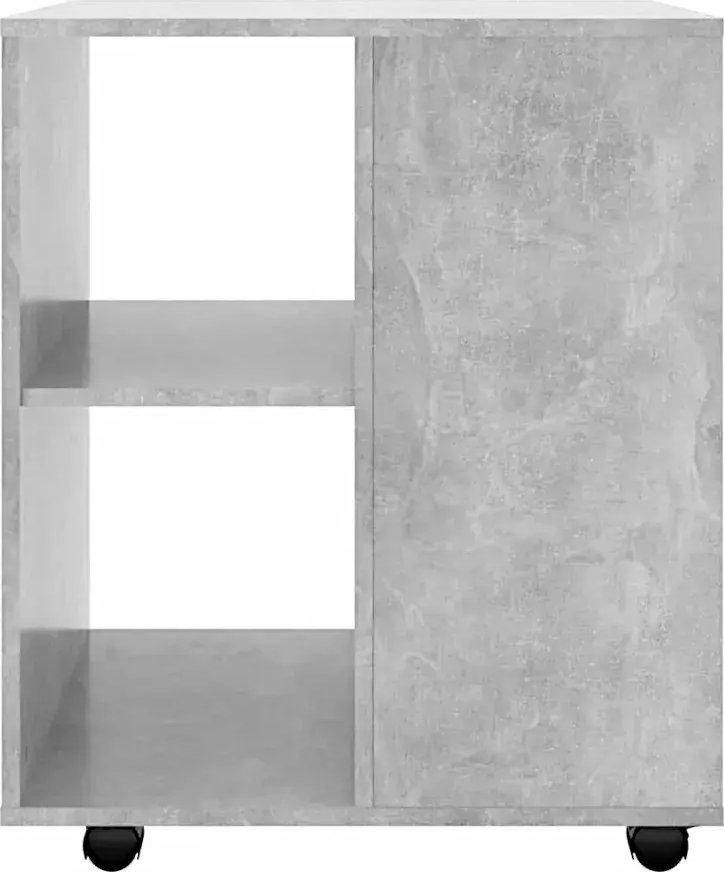 Elior Kontener biurkowy w kolorze szarego betonu - Ivrea 10X