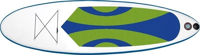 CS Aqua CS Aqua SUP Board - Stand Up Paddleboard - 300x83x15 cm max 120 kg. Green/Blue