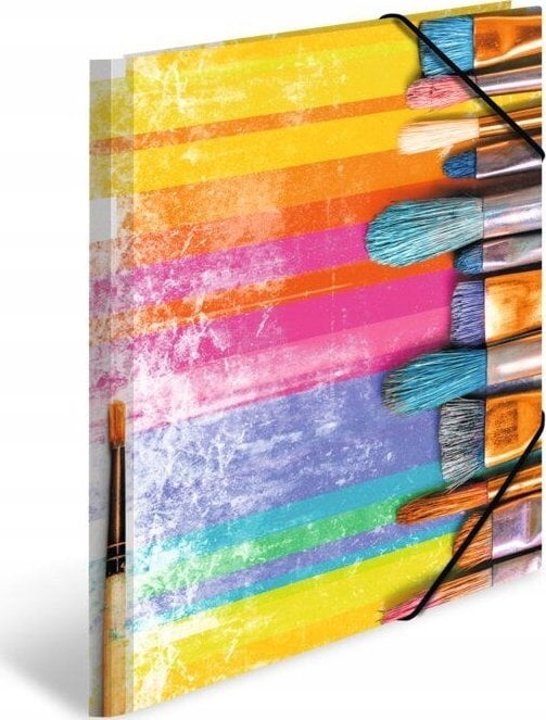 Teka Teczka A4 gumki narożne - Pędzle