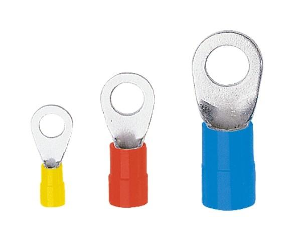 Erko Końcówka oczkowa cynowana 100szt. - KOE_4-6/100