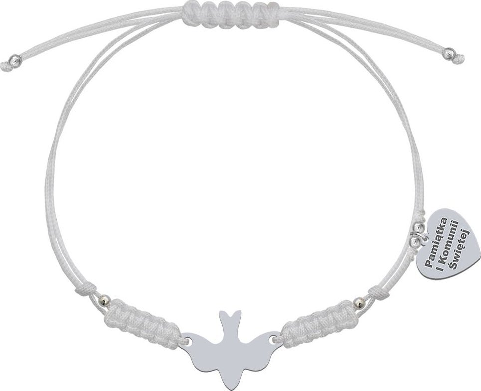 Radziszewska Jewellery Bransoletka na Bierzmowanie Duch Święty srebro GRAWER GRATIS