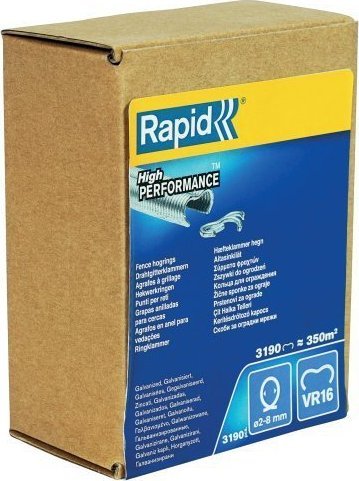 Rapid Zszywki zaciskowe do ogrodzenia Rapid VR16 - 3190 szt.