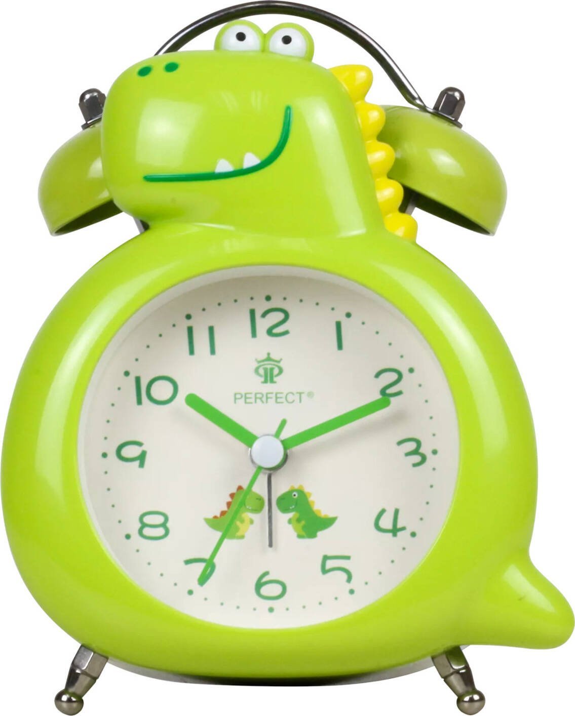 Perfect Budzik dziecięcy dinozaur Perfect TB13901 zielony