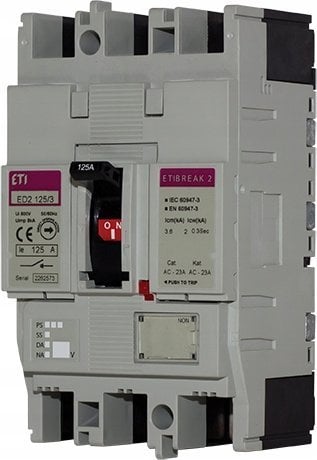 Eti-Polam Rozłącznik izolacyjny 4P 160A 2,8kA ED2S 160/4 004671282