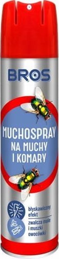 Bros Preparat na muchy i komary w sprayu 0,4L areozol na owady