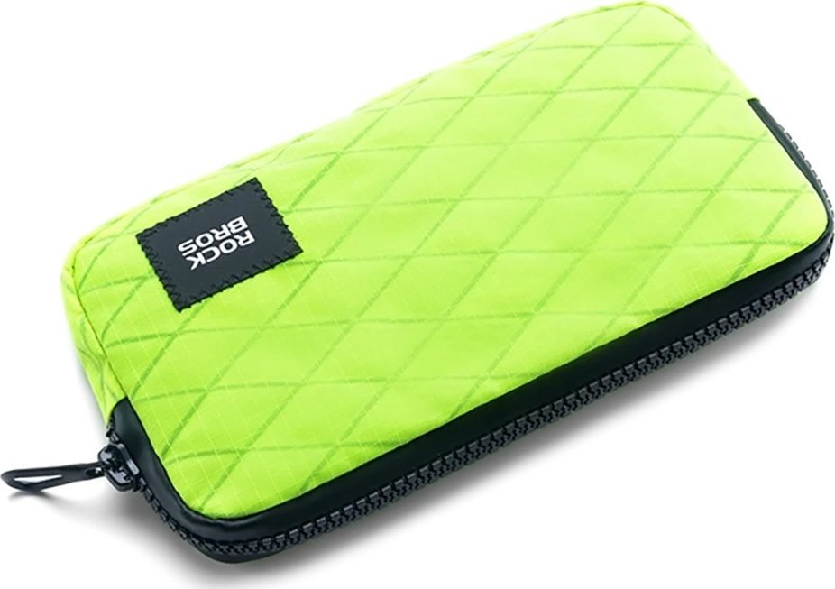 Saszetka rowerowa na telefon klucze portfel karty pieniądze 0.15l - jasnozielona ROCKBROS