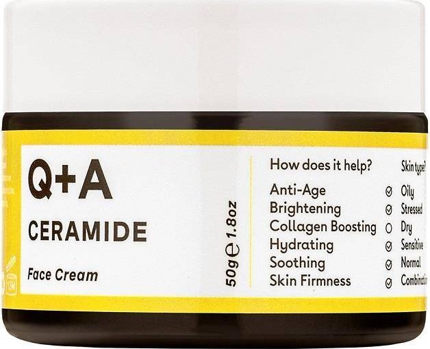 Q+A Ceramide Barrier Defence Face Cream ochronny krem do twarzy z ceramidami 50g