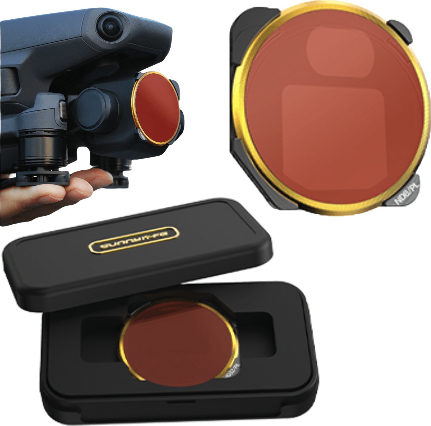 SunnyLife Filtr Szary z Polaryzacją ND8/PL do DJI MAVIC 3