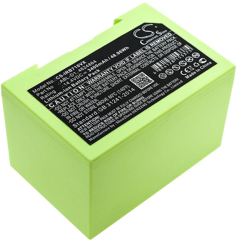 Bateria do iRobot Roomba, 3400mAh 14.4V