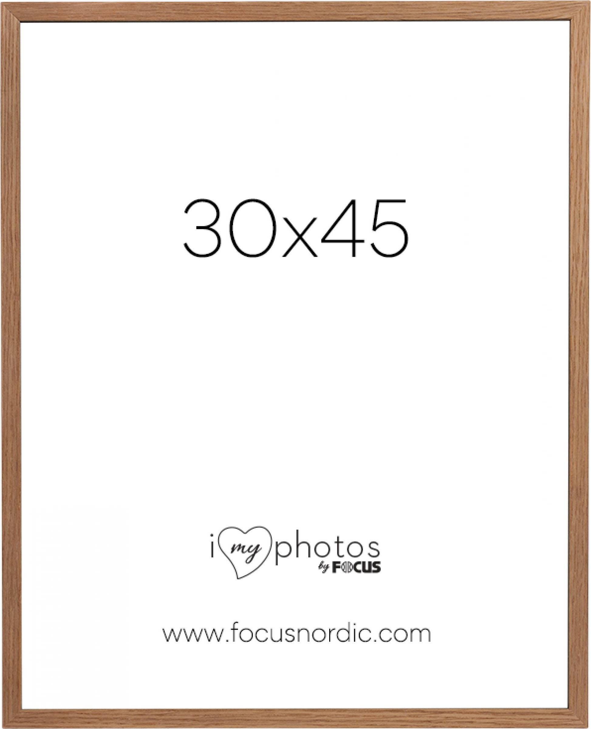 Ramka Focus Focus Soul Oak veneer 30X45