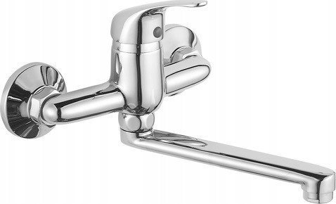 Bateria umywalkowa Kuchinox Bateria umywalkowa ścienna z ruchomą wylewką Daisy